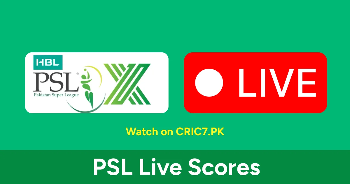 PSL Live Scores